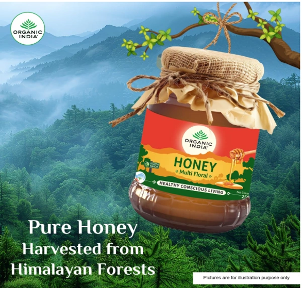 Organic India Honey Multi Floral - 250gm