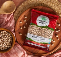 Organic India Certified Organic Kabuli Chana / White Chick Pea - 500gm