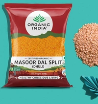 Organic India Certified Organic Moong Dal Split - 500gm