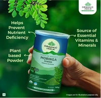 Organic India Moringa Powder, Essential Nutrition - 100gm