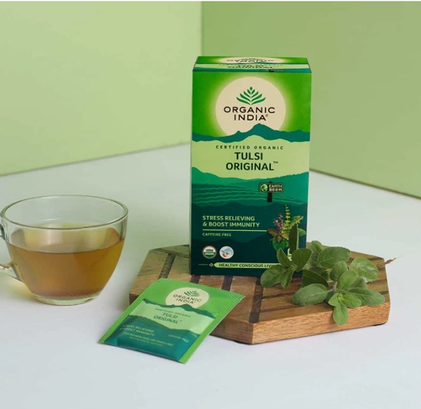 Organic India Tulsi Original Tea bags-25bags
