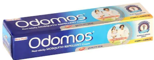 Odomos Non-Sticky Cream Mosquito Repellent Cream-23gm