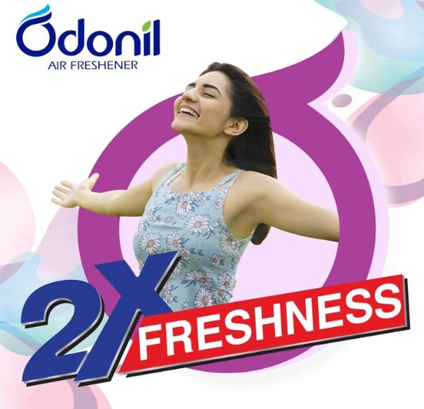 Odonil Bathroom Air Freshener Multi-pack-72gm (pack of 4)