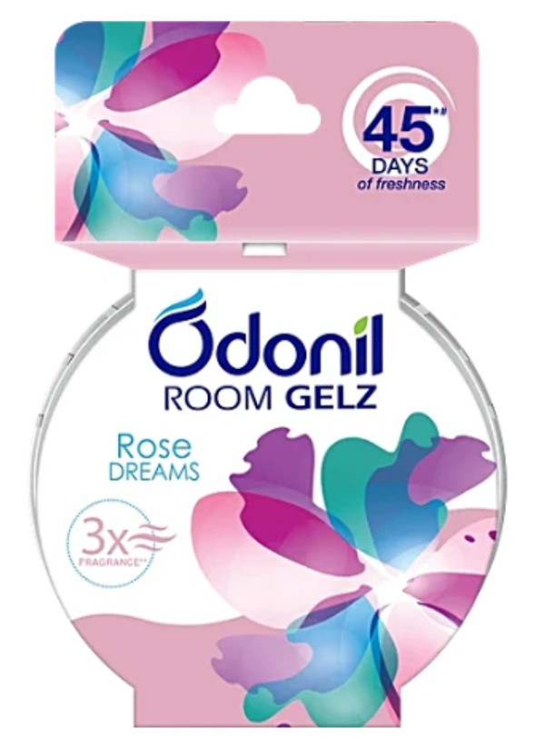 Odonil Room Gelz, Rose Dreams | 3x Fragrance - 75gm