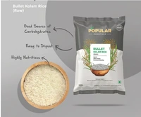 Popular Essentials Bullet Kolam Rice,RAW-5kg