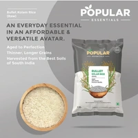 Popular Essentials Bullet Kolam Rice,RAW-5kg