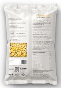 Popular Essentials Chana Dal / Bengal Gram, 500gm