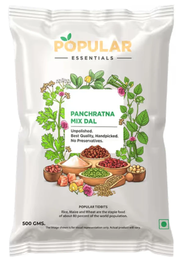 Popular Essentials Pancharatna Dal, 500gm