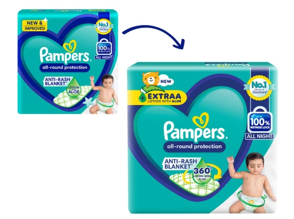 Pampers Diaper Pants - Medium(7-12kg) - 23 Pants