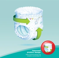 Pampers Diapers Pants - Small(4-8kg) - 40Pants