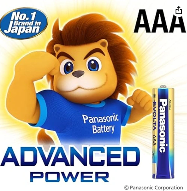 Panasonic Evolta Advanced Power,AAA-2pcs
