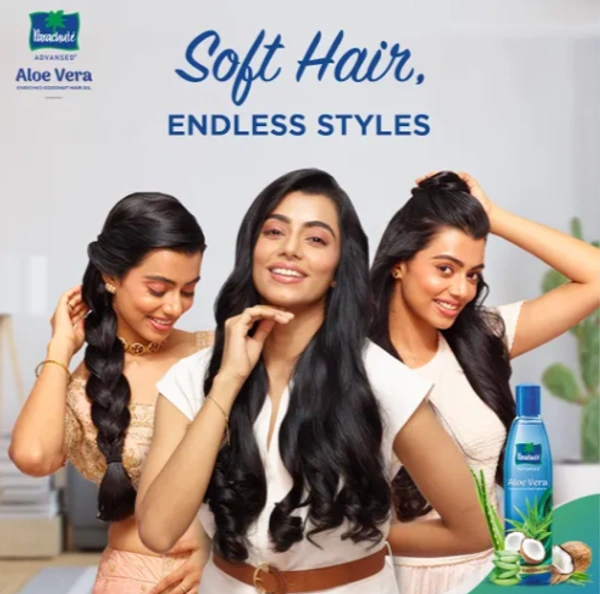 Parachute Advanced Aloe Vera Enriched Coconut Hair Oil-400gm