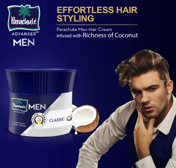 Parachute Advanced Men After Shower Hair Cream,Men - 100gm