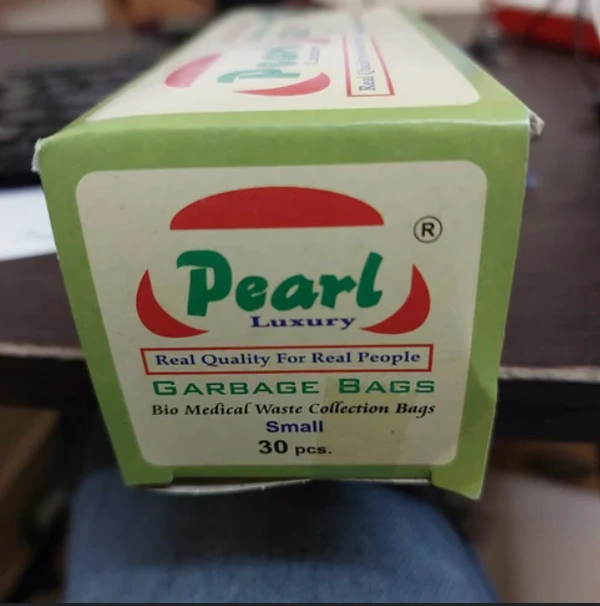 Pearl Luxury Garbage bags, Small ( 43 cms x 48 cms)-30pcs