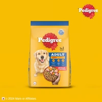Pedigree Adult Chicken & Vegetables, 100% Complete & Balanced Food - 1.2kg