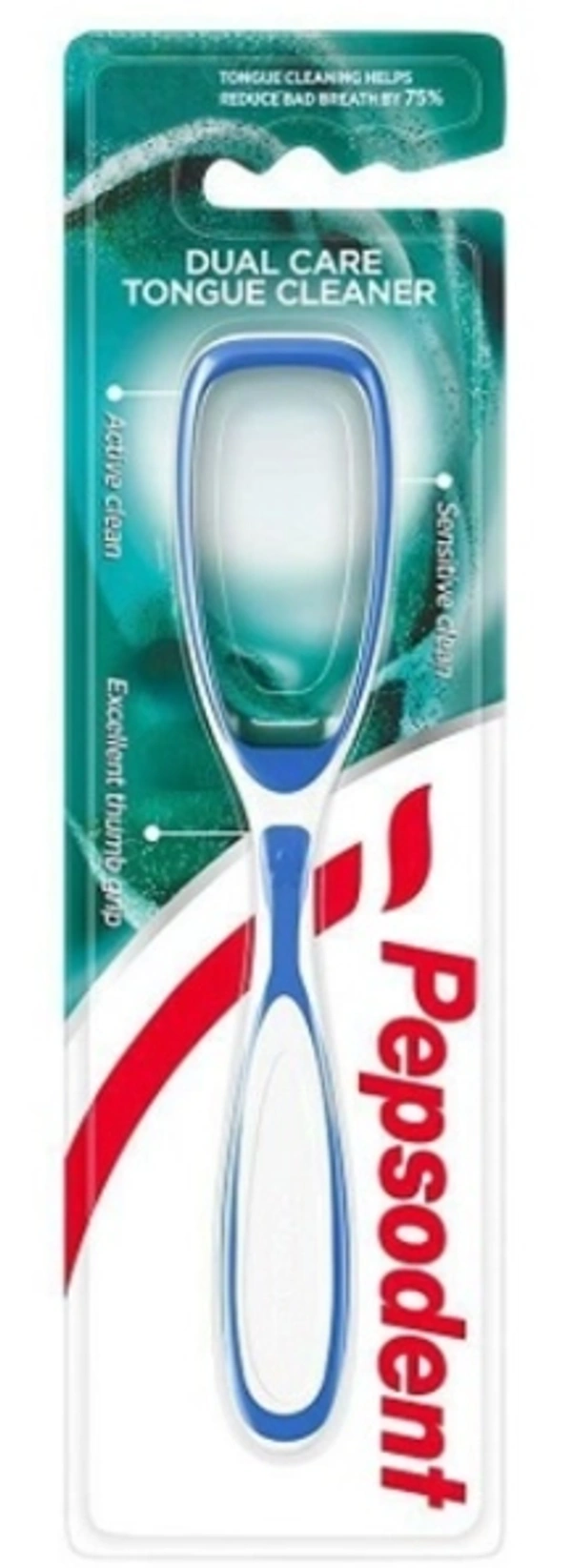 Pepsodent Dual Care Tongue Cleaner-1pc (Color May Vary)