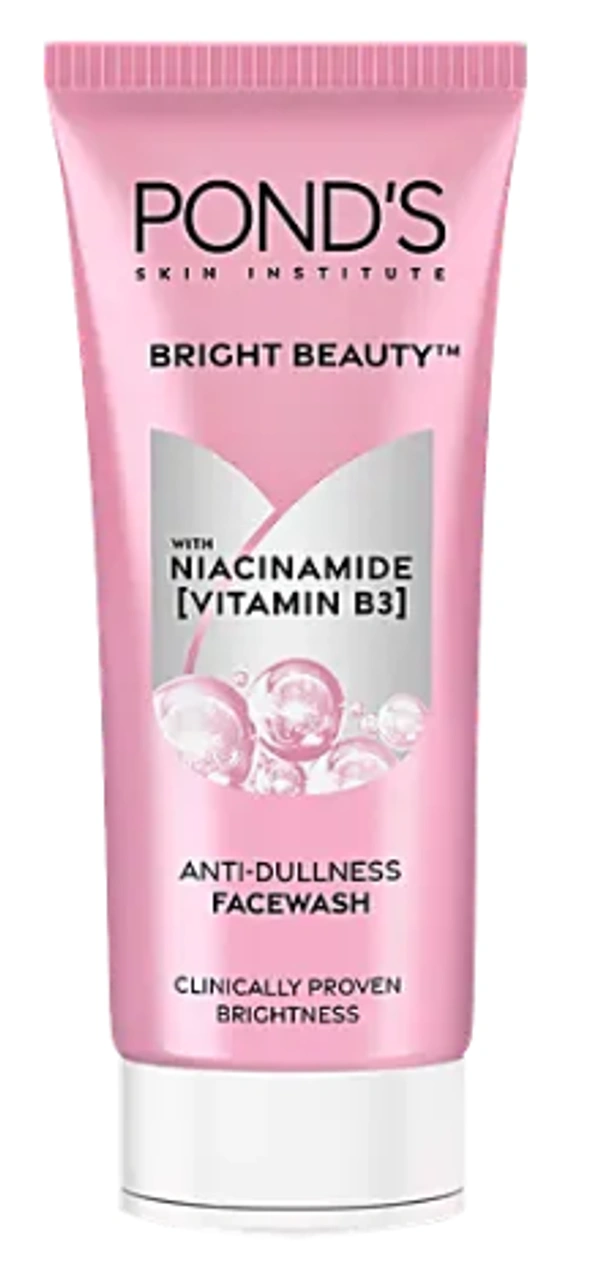 Ponds Skin Institute Bright Beauty, Anti Dullness Facewash-100gm