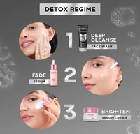 Ponds Bright Miracle with Activated Charcoal Detox Facewash - 50gm