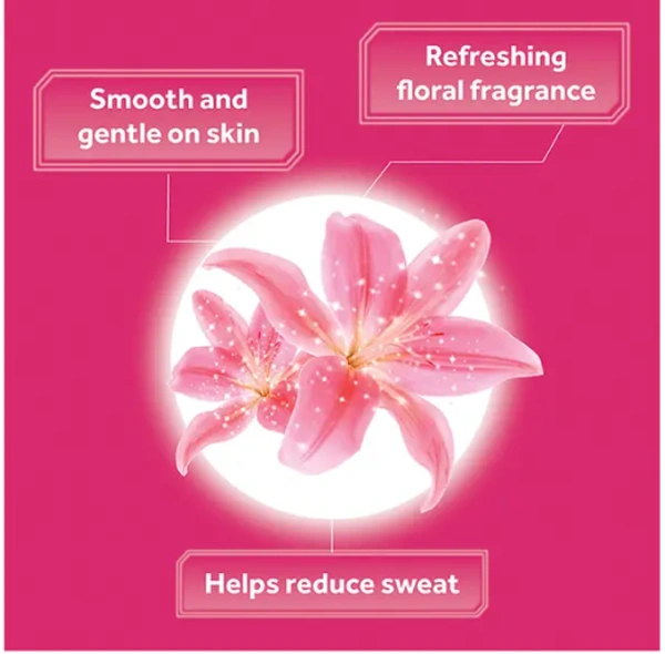 Ponds Dream flower Fragrant talcum powder, Pink Lily -50gm