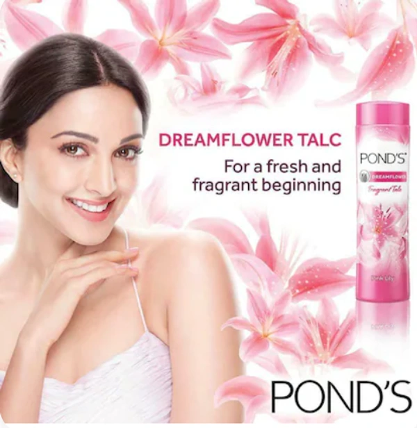 Ponds Dream flower, talcum powder, pinky Lily-200gm(50gm Extra)