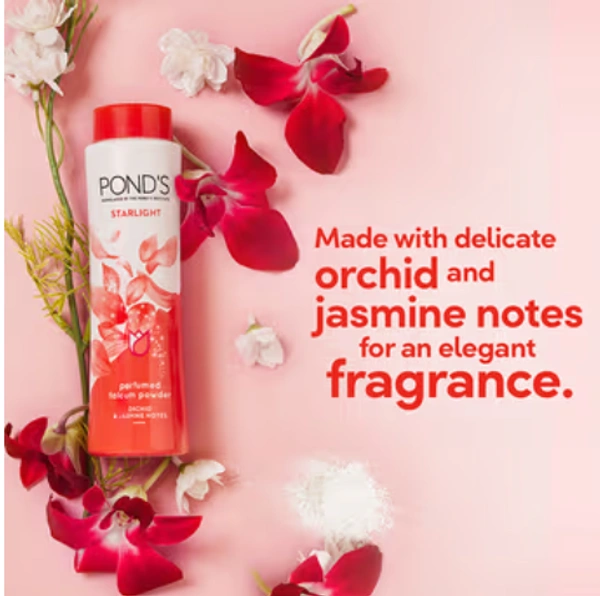 Ponds Starlight Perfumed Talcum Powder - 100gm