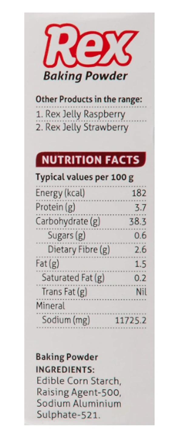 Rex Baking Powder - 100gm