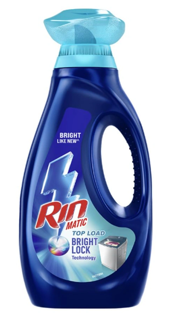 Rin Matic Bright Lock Technology, Top Load - 850ml