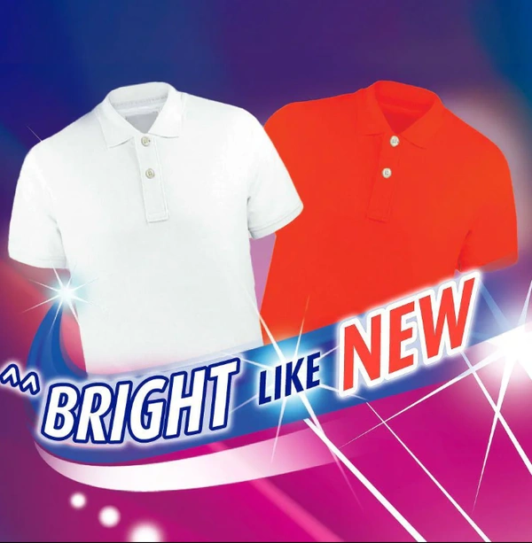 Rin Detergent Powder,Bright Like New,Original-500gm