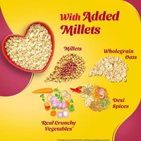 Saffola Masala Oats Masala Coriander, anytime Snack-500gm