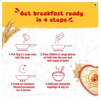 Saffola Oats 100% Natural, Creamy Oats - 500gm
