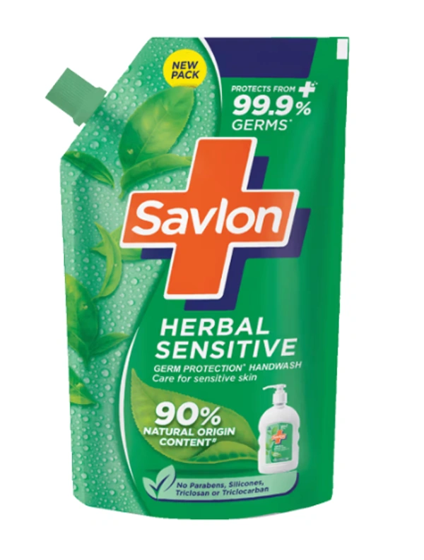 Savlon Herbal Sensitive Handwash Care for Sensitive Skin - 650ml