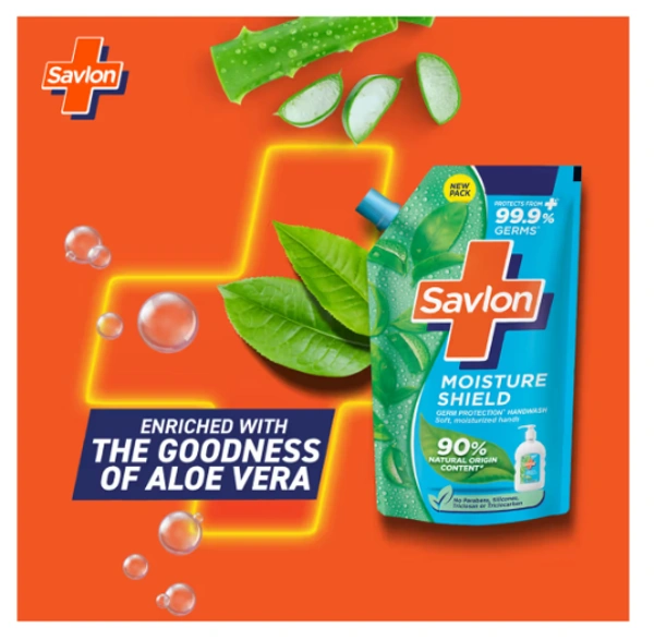 Savlon Moisture Shield Handwash Soft - 650ml