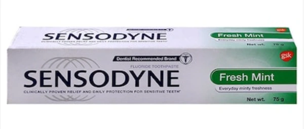 Sensodyne Fresh Mint Toothpaste, 75gm