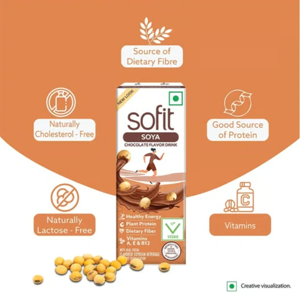 Sofit Soya Chocolate Flavor Drink-180ml