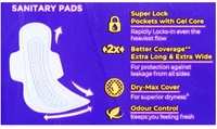 Stayfree Dry-Max All Nights Ultra-Dry, XXL-7Units