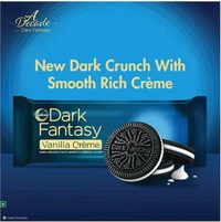 Sunfeast Dark Fantasy Sandwich Creme, Vanilla - 83gm(Buy 1 Get 1 Free)
