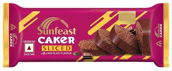 Sunfeast Cake Sliced with Chocolate Flavour-110gm
