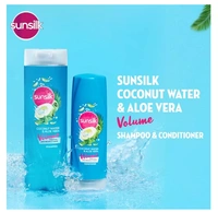 Sunsilk Coconut Water & Aloe Vera,Volume for full & bouncy hair-195ml 