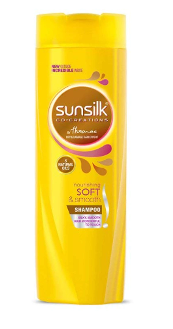 Sunsilk Nourishing Shampoo,Soft & Smooth- 180ml