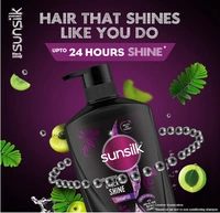 Sunsilk Stunning Black Shine Shampoo, Activ-Mix-650ml