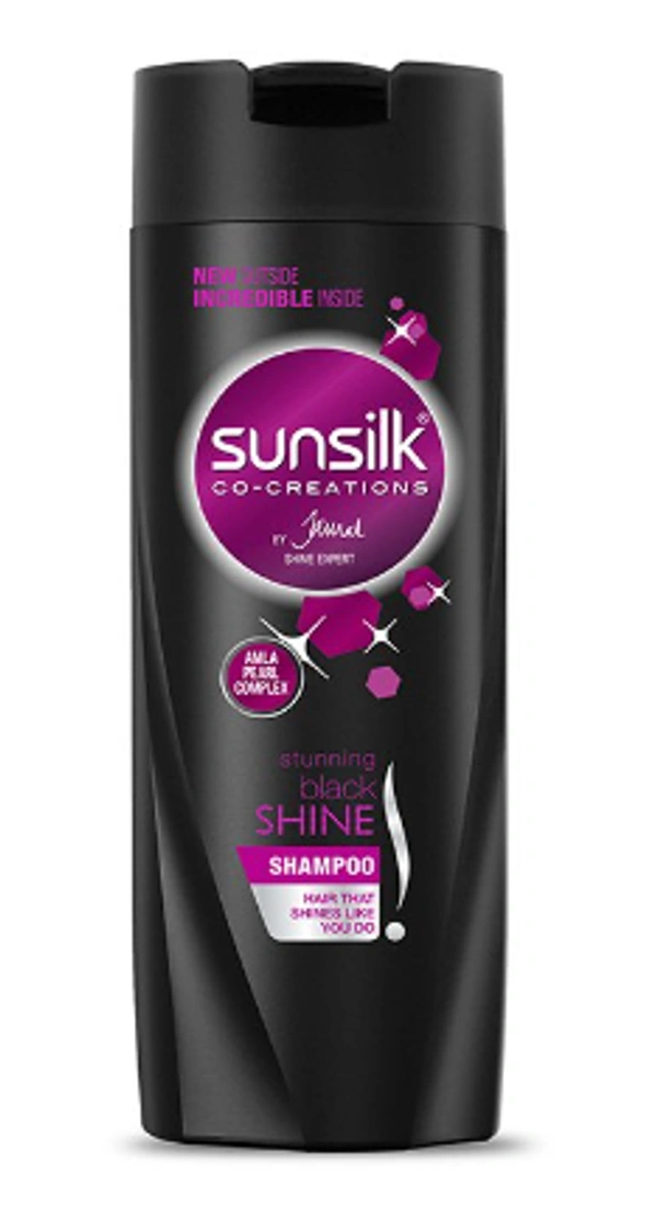 Sunsilk Stunning Shampoo, Black Shine - 80ml