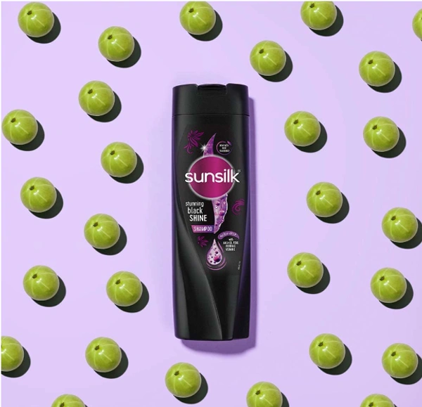 Sunsilk Stunning Black Shine Shampoo - 360ml