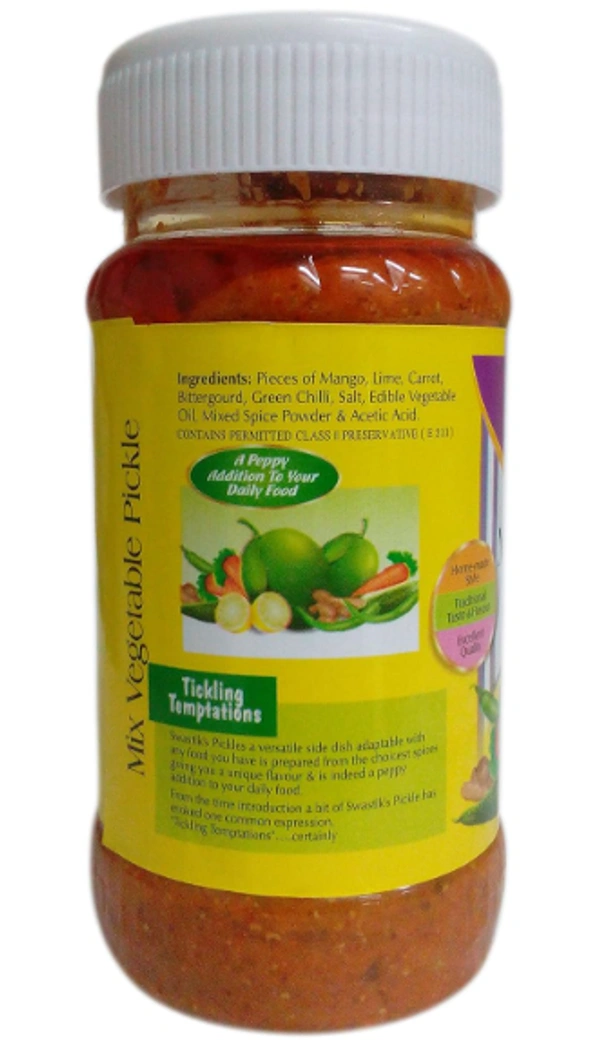 Swastiks Mix Vegetables Pickle - 300gm