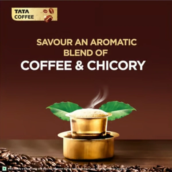 Tata Coffee Grand filter Coffee-500gm(Free Stainless Steel Dabra, worth 175/-)