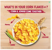 Tata Soulfull Crunchy Corn Flakes, Millet Shakti, Honey&Almonds - 170gm