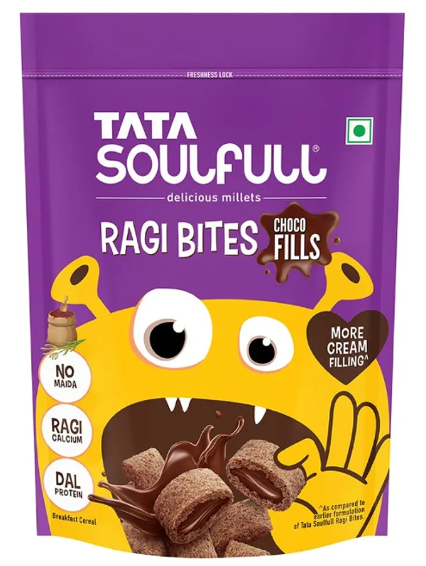 Tata Soulfull Ragi Bites Choco Fills - 250gm