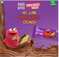 Tata Soulfull Ragi Bites Choco Wafers, No Maida - Buy 1 Get 1(50gm+50gm)