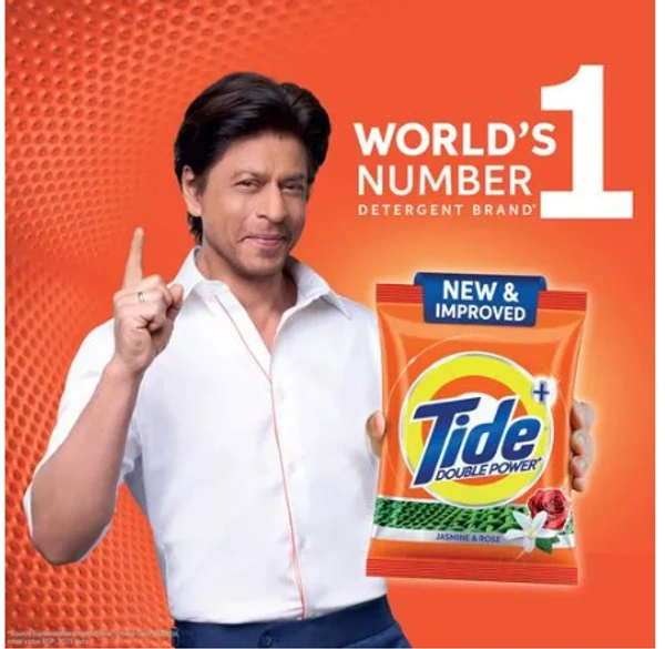 Tide Plus Detergent Washing Powder Jasmine & Rose-500gm