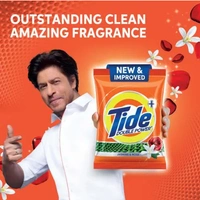 Tide Plus Detergent Washing Powder Jasmine & Rose-500gm