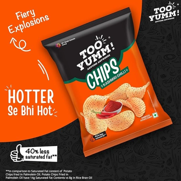 Too Yum Potato Chips - Kashmiri Chilli